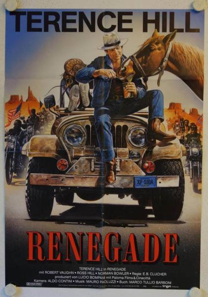 Renegade originales deutsches Filmplakat